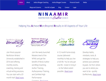 Tablet Screenshot of ninaamir.com